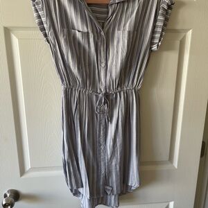 Striped Shirt dress